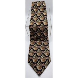 Keith Daniels Classic Apron Style 100% Silk Necktie